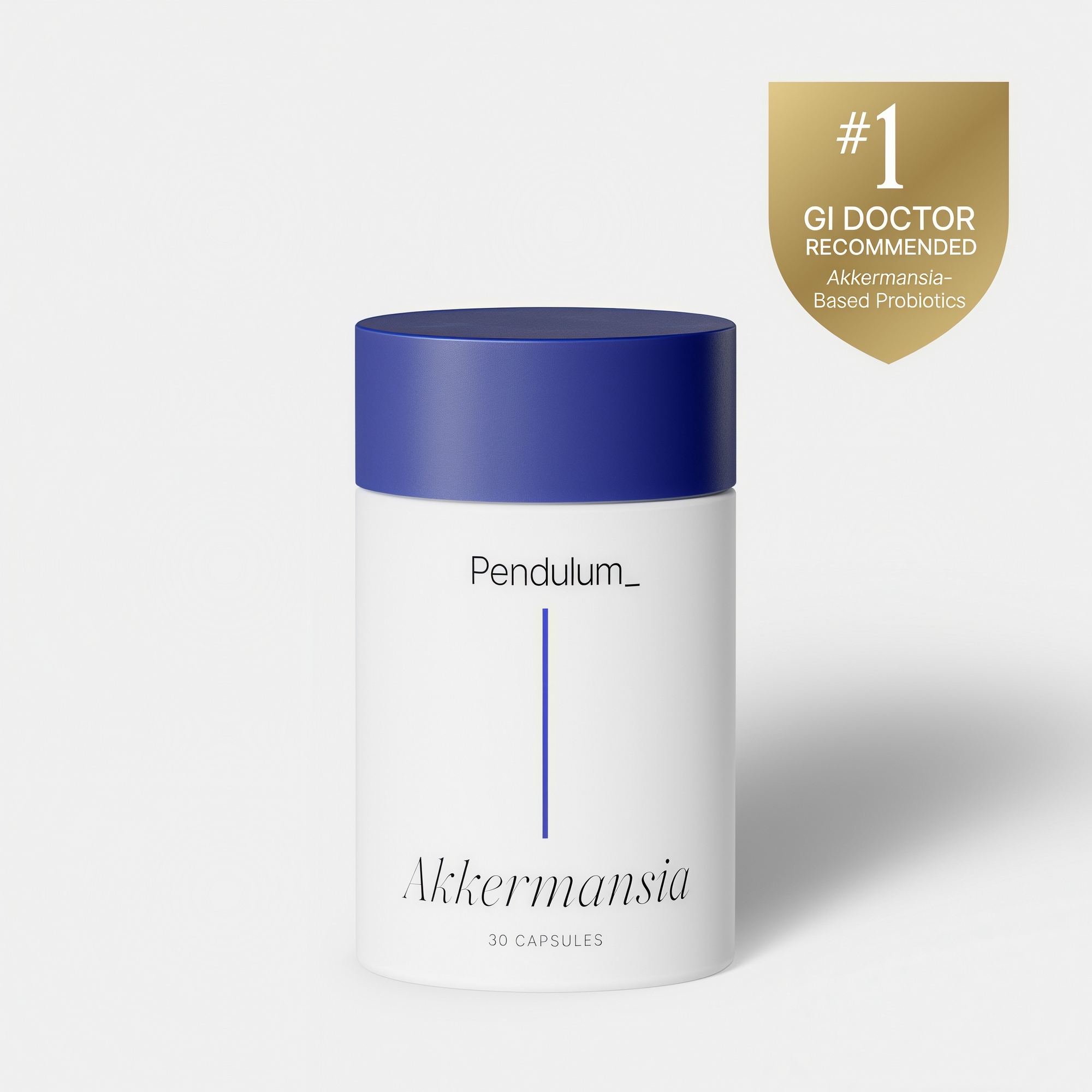 Pendulum Akkermansia Probiotic with Prebiotic Fiber 30 Capsules