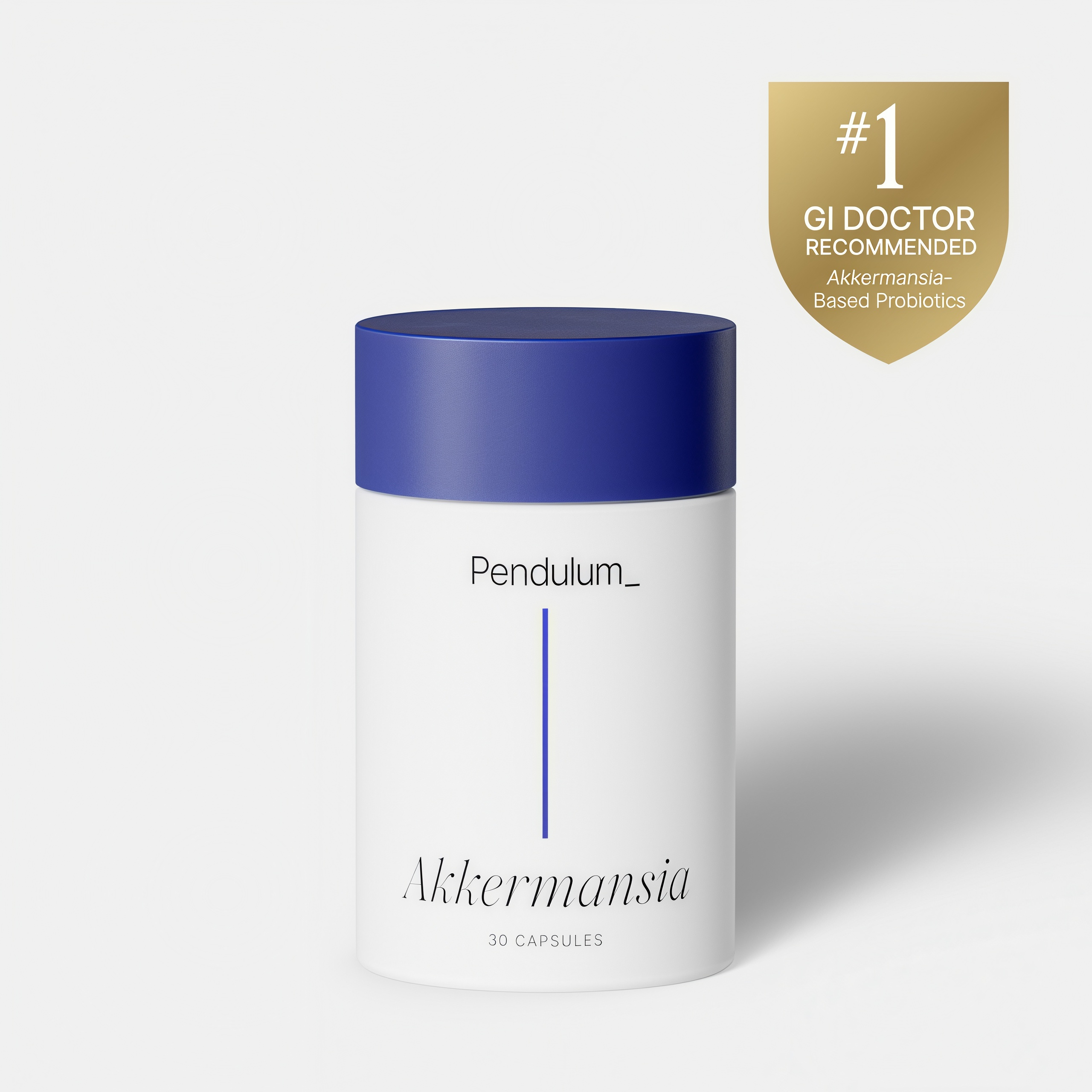 Pendulum Akkermansia Probiotic with Prebiotic Fiber 30 Capsules