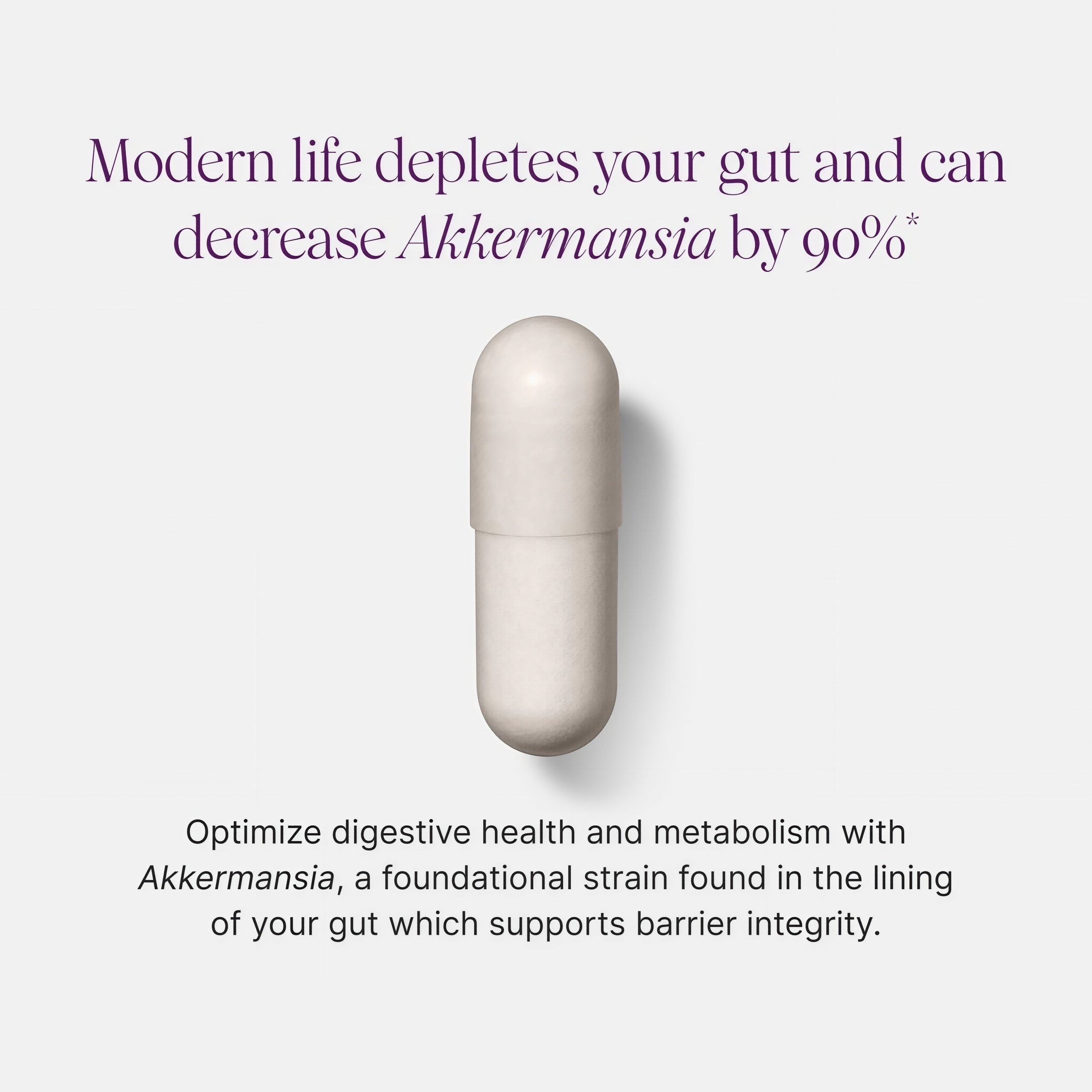 Pendulum Akkermansia Probiotic with Prebiotic Fiber 30 Capsules